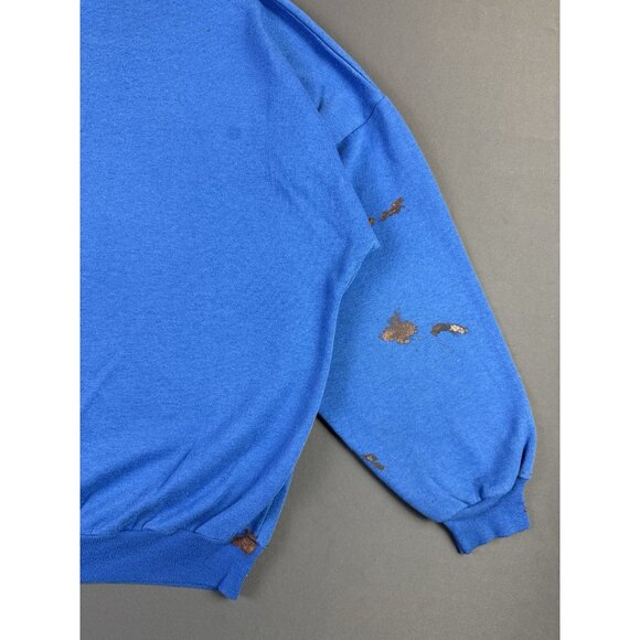 Rare Vintage 90s 1994 Toronto Blue Jays Baseball Blue Crewneck Ravens Sweatshirt - Picture 14 of 16